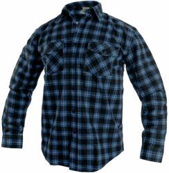 CXS Cămașă flanel de lucru TOM - Albastră | 44 (1660-001-411-44)