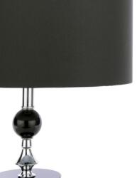 där lighting group Veioza Hudson Table Lamp Black/Clear Crystal With Shade (HUD4222 DAR LIGHTING)