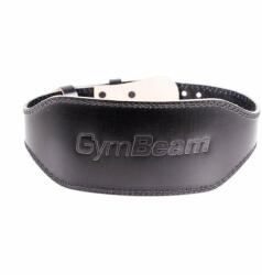 GymBeam Centură fitness din piele Black XXL