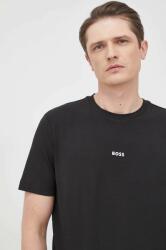 BOSS Orange BOSS tricou BOSS ORANGE barbati, culoarea negru, cu imprimeu, 50473278 PPYY-TSM26U_99X (50473278)