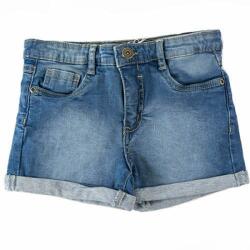 Minoti Pantaloni scurți din denim cu elastic pentru fete, Minoti, KG DSHORT 6, albastru - 116/122 | 6/7let