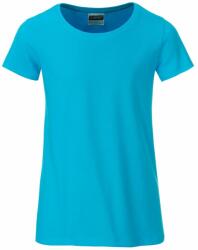 James & Nicholson (Daiber) Tricou clasic de fată din bumbac organic 8007G - Turcoaz | XS (1-8007G-1754971)