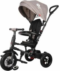 Coccolle Tricicleta cu roti de cauciuc Qplay Rito Rubber Gri