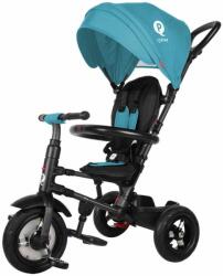 Coccolle Tricicleta cu roti de cauciuc Qplay Rito Rubber Albastru Inchis