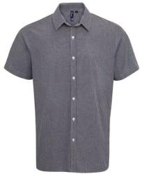 Premier Camasa barbati PR221Gingham, Black/White (pr221bl/wh)