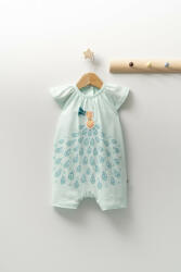 BabyJem Salopeta de vara pentru bebelusi peacock, tongs baby (culoare: verde, marime: 0-3 luni)