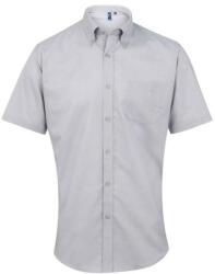 Premier Camasa barbati, maneca scurta, PR236 Signature Oxford, silver (pr236si)