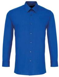Premier Camasa barbati, maneca lunga, PR204 Fitted, royal (pr204ro)