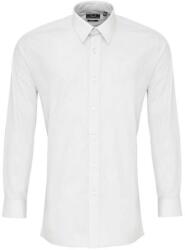 Premier Camasa barbati, maneca lunga, PR204 Fitted, white (pr204wh)