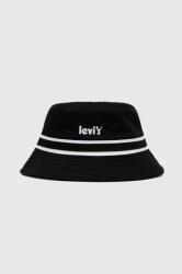 Levi's pălărie din bumbac culoarea negru, bumbac D6627.0002-59 PPYY-CAU00N_99X (D6627.0002)