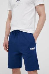 Hummel pantaloni scurti barbati, culoarea albastru marin, melanj PPYX-SZM0T2_59X (218997)