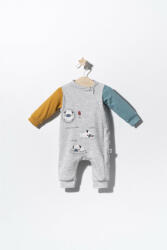 BabyJem Salopeta pentru bebelusi pug, tongs baby (culoare: gri, marime: 0-3 luni)