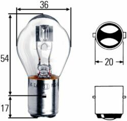 HELLA BA20d 25/25W 12V (8GD 008 897-121)