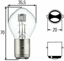 HELLA BA20d 45/40W 12V (8GD 002 084-151)