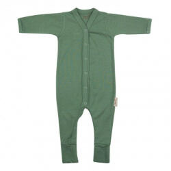 Timboo Salopeta de Corp cu Maneca Lunga, din Bambus Aspen Green 62-68 (TM-BLS62-530)