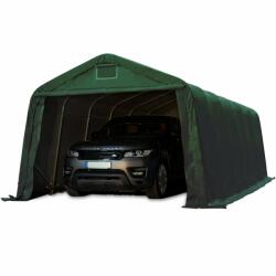  TP Professional 3, 3x6m ponyvagarázs, tűzálló PRIMEtex 2300 ponyva - sötétzöld