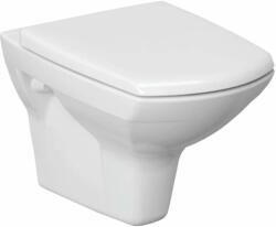 Cersanit Set vas WC suspendat Carina 550 Clean On + capac duroplast K701-03