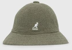 Kangol pălărie culoarea verde 0397BC. OG349-OG349 99KK-CAD060_97X (0397BC.OG349)