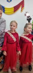 Ie Traditionala Kids Rochita din catifea si tulle Cleopatra 2 - ietraditionala - 209,00 RON