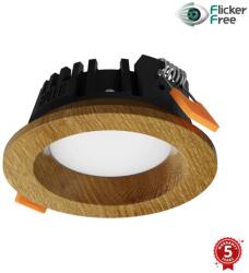 APLED Corp de iluminat LED încastrat RONDO LED/3W/230V 3000K d. 9 cm lemn masiv stejar APLED (AP0172)