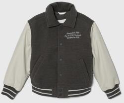 Abercrombie & Fitch gyerek bomberdzseki szürke - szürke 135/142