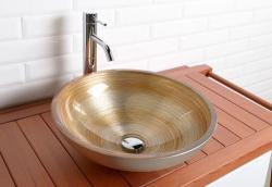 SAPHO Murano Soft Brown 40x13 cm light brown (AL5318-67)