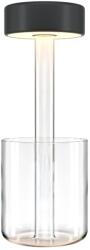 Maytoni Lampă de masă portabilă și vază AI Collaboration, H: 34, 8 cm, neagră (MOD229TL-L3B3K1)