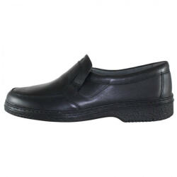 Otter Pantofi barbati, Otter, OT27850-01-N-Negru, casual, piele naturala, cu talpa joasa, negru (Marime: 41)