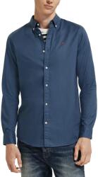 Scotch & Soda Cămaşă Essential Solid Oxford 172957 SC0807 storm blue (172957 SC0807 storm blue)