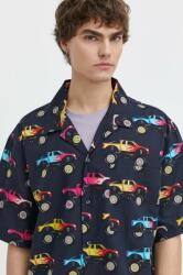 HUGO BOSS cămașă din bumbac bărbați, culoarea bleumarin, relaxed 50514182 PPYH-KDM0AF_59X (50514182)