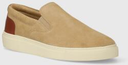 Gant tenisi din piele intoarsa Mc Julien culoarea bej, 28633522. G72 PPYH-OBM0LG_80X (28633522.G72)