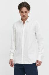HUGO BOSS cămașă bărbați, culoarea bej, cu guler clasic, slim 50513945 PPYH-KDM0A7_01X (50513945)