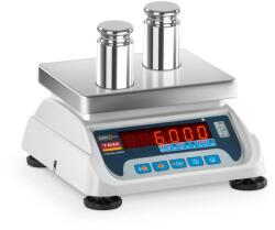 TEM Asztali mérleg - hitelesített - 3 kg/1 g - 6 kg/2 g - LED (TEKO+LED06T-PLS-B1)