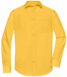 James & Nicholson (Daiber) Cămașă cu mânecă lungă pentru bărbați JN678 - Galbenă | XL (1-JN678-1760136)