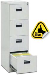  CLASIFICATOR METALIC ASAMBLAT CU 4 SERTARE, 460x620x1400 mm (LxlxH), STAR OFFICE (9600496) Dulap arhivare