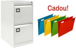  CLASIFICATOR METALIC CU 2 SERTARE X271+CADOU! ! ! (10 Dosare suspendabile Bantex) (9611376P) Dulap arhivare