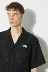 The North Face camasa First Trail barbati, culoarea negru, regular, NF0A87QKJK31 PPYH-KDM0KA_99X (NF0A87QKJK31)