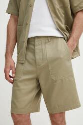 United Colors of Benetton pantaloni scurti barbati, culoarea verde PPYH-SZM0AL_97X (48TYUF04C)