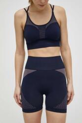United Colors of Benetton pantaloni scurti femei, culoarea albastru marin, modelator, high waist PPYH-SZD0B1_59X (189T3900E)