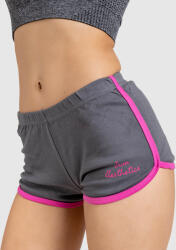 Iron Aesthetics Pantaloni scurți pentru damă Iron Aesthetics Sonic, asphalt/fuchsia: Gri XS (P2239A13093)