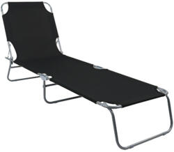 Linder Exclusiv Șezlong de grădină Linder Exclusiv GM4001 S - Negru (K16161)