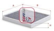 SOFIMA Filtru, aer habitaclu SOFIMA S 4440 CA - piesa-auto