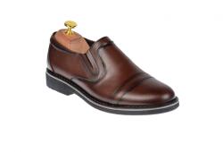 Ellion OFERTA MARIMEA 39, 40 - Pantofi barbati eleganti din piele naturala maro SCORPION, ELION8M - ellegant
