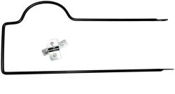 DHS Cos fata bicicleta, metalic, DHS, accesorii prindere incluse, Negru