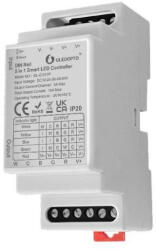 Gledopto Zigbee Pro 5-az-1-ben LED vezérlés (Zigbee+RF) 12V-54V DC, DIN-sín kompatbilis (GLE-REL-C011P)