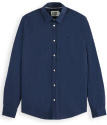 Scotch & Soda Cămaşă Core-Poplin Solid 179185 SC0002 night (179185 SC0002 night)