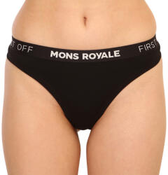 Mons Royale Tanga damă Mons Royale merino negri (100311-1015-001) XL (167777)