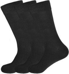 Gianvaglia 3PACK șosete Gianvaglia înalte negre (SK-201) S (178459)