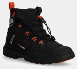 Palladium pantofi PAMPA LITE+ XPLR WP+ femei, culoarea negru, cu toc plat, 74383-008-M 9BYH-OBD1LL_99X (74383.008.M)
