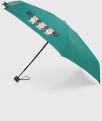 Moschino umbrela culoarea verde, 8425 99KK-AKD71E_79X (8425.supermini)